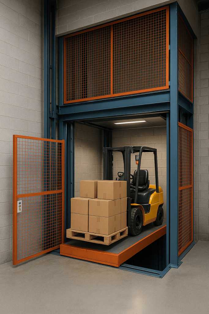 Ascensores montacargas versátiles