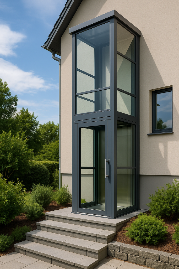 Elevadores exteriores para accesos difíciles