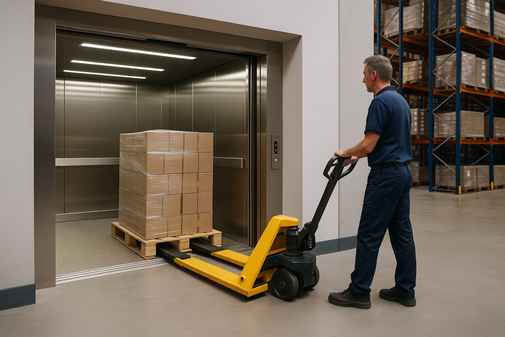 elevadores montacargas modernos
