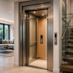 Tipos de elevadores para casa modernos en México instalados en residencia actual