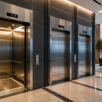 Mejores opciones de elevadores comerciales en México en edificio moderno