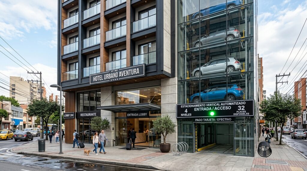 Criterios sobre estacionamiento vertical en México y mejores opciones para hoteles de ciudad.